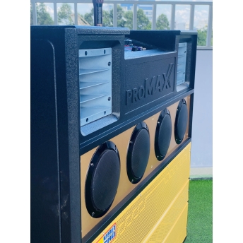 Loa Kéo Di Động MTMAX BK819Plus, Công Suất Cực Khủng 1000W, Hệ Thống 2 Bass Đôi 40, 4 Trung, 2 Treble, Âm Thanh Cực Khủng, Kèm 2 Micro Không Dây Cao Cấp, Chuyên Karaoke Không Gian Lớn, Quán Bar
