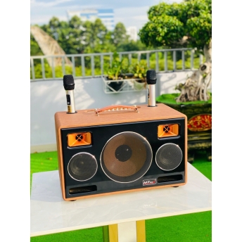 Loa Xách Tay Karaoke MTMAX DK192Pro Bass 20, 2 Trung, 2 Treble Công Suất Đến 500W Chỉnh Bass, Treble, Echo, Vererb, Delay.. Cùng Công Nghệ Bass Boost Nghe Nhạc Căng Ấm, Tiếng Lên Siêu Rõ