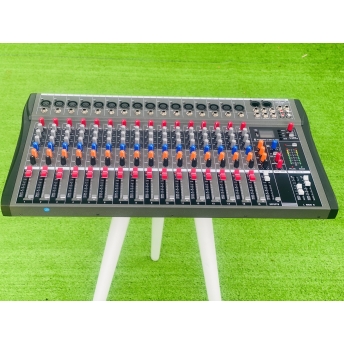 Mixer MTMAX KT16 Cao Cấp Với 16 Đường Line Chuyên Nâng Cấp Loa Kéo, Dàn Karaoke, Sân Khấu, Hội Nghị, Bữa Tiệc Tặng Dây Canon Ra Hoa Sen