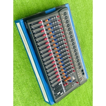 Mixer MTMAX KT16 Cao Cấp Với 16 Đường Line Chuyên Nâng Cấp Loa Kéo, Dàn Karaoke, Sân Khấu, Hội Nghị, Bữa Tiệc Tặng Dây Canon Ra Hoa Sen