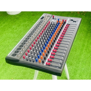 Mixer MTMAX KT16 Cao Cấp Với 16 Đường Line Chuyên Nâng Cấp Loa Kéo, Dàn Karaoke, Sân Khấu, Hội Nghị, Bữa Tiệc Tặng Dây Canon Ra Hoa Sen