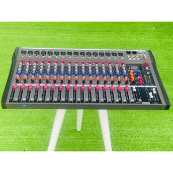 Mixer MTMAX KT16 Cao Cấp Với 16 Đường Line Chuyên Nâng Cấp Loa Kéo, Dàn Karaoke, Sân Khấu, Hội Nghị, Bữa Tiệc Tặng Dây Canon Ra Hoa Sen