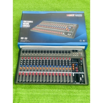 Mixer MTMAX KT16 Cao Cấp Với 16 Đường Line Chuyên Nâng Cấp Loa Kéo, Dàn Karaoke, Sân Khấu, Hội Nghị, Bữa Tiệc Tặng Dây Canon Ra Hoa Sen
