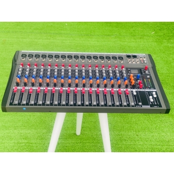 Mixer MTMAX KT16 Cao Cấp Với 16 Đường Line Chuyên Nâng Cấp Loa Kéo, Dàn Karaoke, Sân Khấu, Hội Nghị, Bữa Tiệc Tặng Dây Canon Ra Hoa Sen