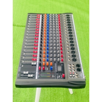 Mixer MTMAX KT16 Cao Cấp Với 16 Đường Line Chuyên Nâng Cấp Loa Kéo, Dàn Karaoke, Sân Khấu, Hội Nghị, Bữa Tiệc Tặng Dây Canon Ra Hoa Sen
