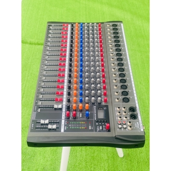 Mixer MTMAX KT16 Cao Cấp Với 16 Đường Line Chuyên Nâng Cấp Loa Kéo, Dàn Karaoke, Sân Khấu, Hội Nghị, Bữa Tiệc Tặng Dây Canon Ra Hoa Sen