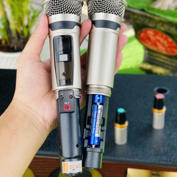 Loa Kéo Cao Cấp MTMAX E5PRO, Trang Bị Bass Đôi 50, 2 Trung, 2 Treble, Công Suất Mạnh Mẽ 1300W, Kèm 2 Micro Không Dây Đa Năng, Chống Hú, Bảo Hành 12 Tháng