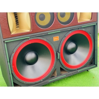 Loa Kéo Cao Cấp MTMAX E5PRO, Trang Bị Bass Đôi 50, 2 Trung, 2 Treble, Công Suất Mạnh Mẽ 1300W, Kèm 2 Micro Không Dây Đa Năng, Chống Hú, Bảo Hành 12 Tháng