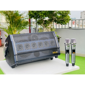 Loa Xách Tay Bluetooth HD 2288, Hệ Thống 2 Bass Đôi 16, 6 Treble, 1 Trung, Công Suất Cực Đại 300W, Âm Thanh Mạnh Mẽ, Chất Âm Trong, Kèm 2 Micro Không Dây Chống Hú, Bắt Sóng Nhạy, Hút Âm Tốt