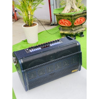 Loa Xách Tay Bluetooth HD 2288, Hệ Thống 2 Bass Đôi 16, 6 Treble, 1 Trung, Công Suất Cực Đại 300W, Âm Thanh Mạnh Mẽ, Chất Âm Trong, Kèm 2 Micro Không Dây Chống Hú, Bắt Sóng Nhạy, Hút Âm Tốt