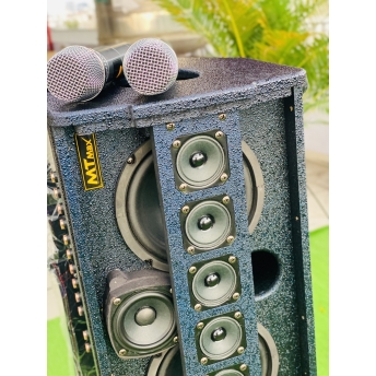 Loa Xách Tay Bluetooth HD 2288, Hệ Thống 2 Bass Đôi 16, 6 Treble, 1 Trung, Công Suất Cực Đại 300W, Âm Thanh Mạnh Mẽ, Chất Âm Trong, Kèm 2 Micro Không Dây Chống Hú, Bắt Sóng Nhạy, Hút Âm Tốt