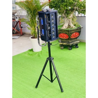 Loa Xách Tay Bluetooth HD 2288, Hệ Thống 2 Bass Đôi 16, 6 Treble, 1 Trung, Công Suất Cực Đại 300W, Âm Thanh Mạnh Mẽ, Chất Âm Trong, Kèm 2 Micro Không Dây Chống Hú, Bắt Sóng Nhạy, Hút Âm Tốt