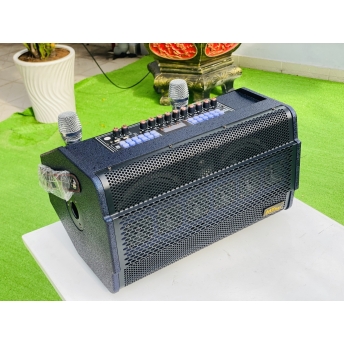 Loa Xách Tay Bluetooth HD 2288, Hệ Thống 2 Bass Đôi 16, 6 Treble, 1 Trung, Công Suất Cực Đại 300W, Âm Thanh Mạnh Mẽ, Chất Âm Trong, Kèm 2 Micro Không Dây Chống Hú, Bắt Sóng Nhạy, Hút Âm Tốt
