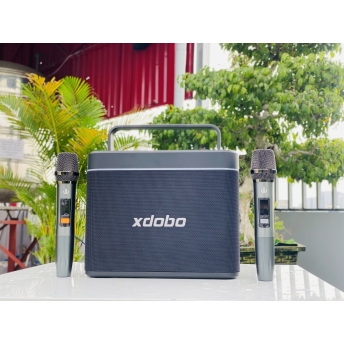 Loa Xách Tay Bluetooth Cao Cấp Xdobo Truth, Công Suất 200W Mạnh Mẽ, Công Nghệ Kháng Nước IPX5, Âm Thanh Vòm 360 Độ, Kèm 2 Micro Không Dây Cao Cấp