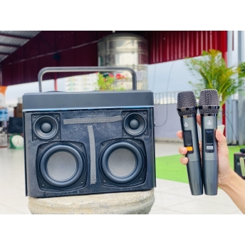 Loa Xách Tay Bluetooth Cao Cấp Xdobo Truth, Công Suất 200W Mạnh Mẽ, Công Nghệ Kháng Nước IPX5, Âm Thanh Vòm 360 Độ, Kèm 2 Micro Không Dây Cao Cấp