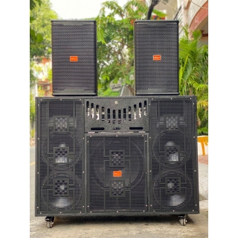 Loa Kéo Karaoke Cao Cấp MTMAX BK688 Pro, Công Suất Mạnh Mẽ 2000W, Hệ Thống Loa Chính Bass 50, 4 Loa 30, 2 Treble, Loa Vệ Tinh Bass 30, Đi Kèm 2 Micro Không Dây Chống Hú, Rè, Phù Hợp Không Gian Giải Trí Lớn, Phòng Trà, Quán Cà Phê Sân Vườn