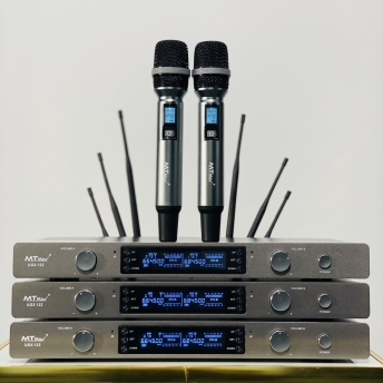Micro Đầu Thu Cao Cấp Chính Hãng MTMAX UGX122 Sóng UHF, Chất Âm Trong Trẻo, Sơn Phủ Nano Chất Lượng Cao