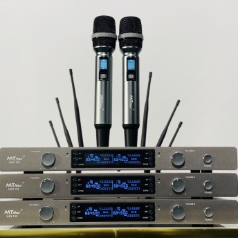 Micro Đầu Thu Cao Cấp Chính Hãng MTMAX UGX122 Sóng UHF, Chất Âm Trong Trẻo, Sơn Phủ Nano Chất Lượng Cao