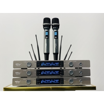 Micro Đầu Thu Cao Cấp Chính Hãng MTMAX UGX122 Sóng UHF, Chất Âm Trong Trẻo, Sơn Phủ Nano Chất Lượng Cao