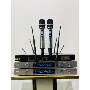 Micro Đầu Thu Cao Cấp Chính Hãng MTMAX UGX122 Sóng UHF, Chất Âm Trong Trẻo, Sơn Phủ Nano Chất Lượng Cao