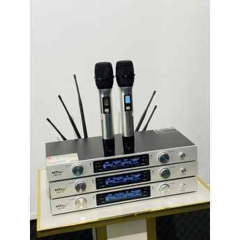 Micro Đầu Thu Cao Cấp Chính Hãng MTMAX UGX123 Tích Hợp Sóng UHF Cho Âm Thanh Ổn Định, Bắt Sóng Siêu Xa Lớp Phủ Nano Cao Cấp, Phù Hợp Karaoke Gia Đình, Hội Nghị, Quán Bar