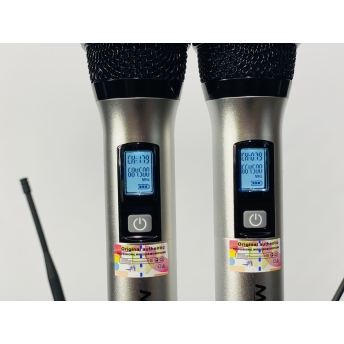 Micro Đầu Thu Cao Cấp Chính Hãng MTMAX UGX123 Tích Hợp Sóng UHF Cho Âm Thanh Ổn Định, Bắt Sóng Siêu Xa Lớp Phủ Nano Cao Cấp, Phù Hợp Karaoke Gia Đình, Hội Nghị, Quán Bar