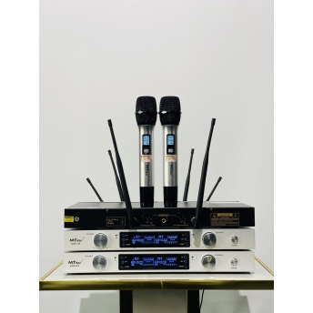 Micro Đầu Thu Cao Cấp Chính Hãng MTMAX UGX123 Tích Hợp Sóng UHF Cho Âm Thanh Ổn Định, Bắt Sóng Siêu Xa Lớp Phủ Nano Cao Cấp, Phù Hợp Karaoke Gia Đình, Hội Nghị, Quán Bar