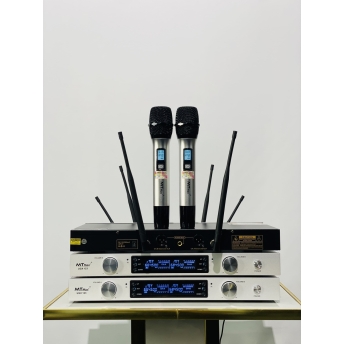 Micro Đầu Thu Cao Cấp Chính Hãng MTMAX UGX123 Tích Hợp Sóng UHF Cho Âm Thanh Ổn Định, Bắt Sóng Siêu Xa Lớp Phủ Nano Cao Cấp, Phù Hợp Karaoke Gia Đình, Hội Nghị, Quán Bar