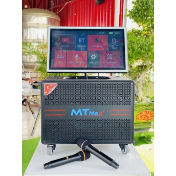 Loa Màn Hình Cao Cấp MTMAX 261 Pro Bass 26, 2 Trung, 2 Treble, Màn Hình 18 Inch, Công Suất Mạnh Mẽ Lên Đến 400W, Kèm 2 Micro Không Dây Bắt Sóng Xa