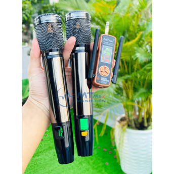 Micro Không Dây Đa Năng MTMAX K70 Pro Bắt Sóng Xa, Hợp Kim Cao Cấp, Chống Hú, Rè, Hạn Chế Tạp Âm, Karaoke Gia Đình, Sự Kiện Chuyên Nghiệp