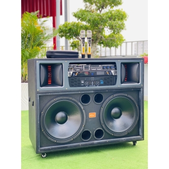 Loa Điện MTMAX BK15 Cao Cấp 4 Trong 1 – Sự Đột Phá Mới Trong Thiết Kế MTMAX Tích Hợp Micro, Vang Cơ, Cục Đẩy Với 2 Bass Lớn 4 Tấc Công Suất Đến 1500W