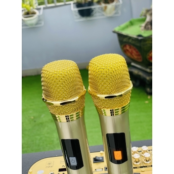 Loa Di Động Karaoke 10 Nút MTMAX B52+ Viền Sắt Bass20 Chỉnh Bass, Treble, Delay, Echo Đa Dạng Cổng Kết Nối Âm Thanh Chân Thực Chi Tiết