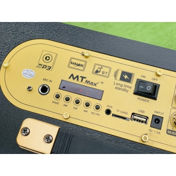 Loa Di Động Karaoke 10 Nút MTMAX B52+ Viền Sắt Bass20 Chỉnh Bass, Treble, Delay, Echo Đa Dạng Cổng Kết Nối Âm Thanh Chân Thực Chi Tiết