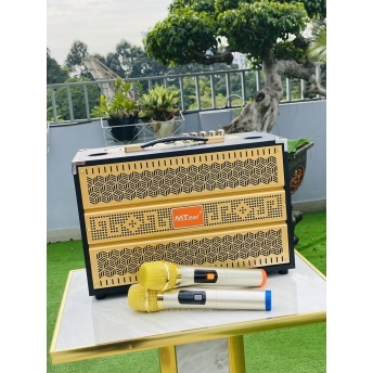 Loa Di Động Karaoke 10 Nút MTMAX B52+ Viền Sắt Bass20 Chỉnh Bass, Treble, Delay, Echo Đa Dạng Cổng Kết Nối Âm Thanh Chân Thực Chi Tiết