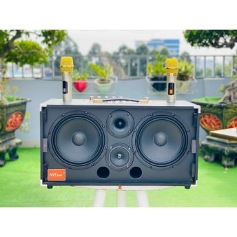 Loa Di Động Karaoke 6 Đường Tiếng MTMAX E9Pro Viền Sắt 8 Cạnh 6 Đường Tiếng Bass đôi 20 Chỉnh Bass, Treble, Delay, Echo Đa Dạng Cổng Kết Nối Âm Thanh Chân Thực Chi Tiết