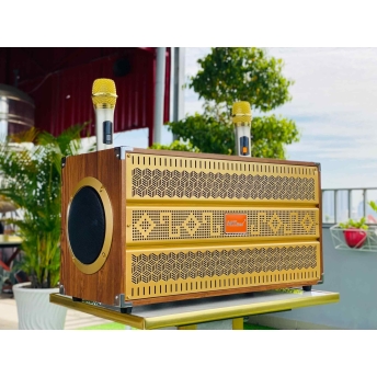 Loa Di Động Karaoke 6 Đường Tiếng MTMAX E9Pro Viền Sắt 8 Cạnh 6 Đường Tiếng Bass đôi 20 Chỉnh Bass, Treble, Delay, Echo Đa Dạng Cổng Kết Nối Âm Thanh Chân Thực Chi Tiết
