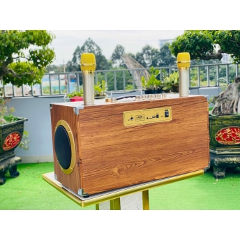 Loa Di Động Karaoke 6 Đường Tiếng MTMAX E9Pro Viền Sắt 8 Cạnh 6 Đường Tiếng Bass đôi 20 Chỉnh Bass, Treble, Delay, Echo Đa Dạng Cổng Kết Nối Âm Thanh Chân Thực Chi Tiết