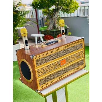 Loa Di Động Karaoke 6 Đường Tiếng MTMAX E9Pro Viền Sắt 8 Cạnh 6 Đường Tiếng Bass đôi 20 Chỉnh Bass, Treble, Delay, Echo Đa Dạng Cổng Kết Nối Âm Thanh Chân Thực Chi Tiết