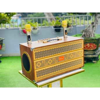 Loa Di Động Karaoke 6 Đường Tiếng MTMAX E9Pro Viền Sắt 8 Cạnh 6 Đường Tiếng Bass đôi 20 Chỉnh Bass, Treble, Delay, Echo Đa Dạng Cổng Kết Nối Âm Thanh Chân Thực Chi Tiết