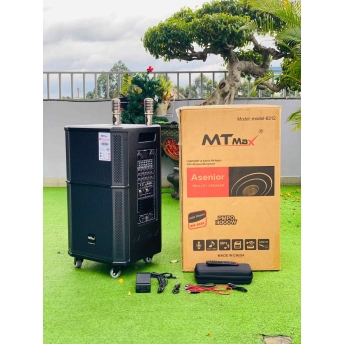 Loa Karaoke Gia Đình Vip LUXURY - Loa Kéo MTMAX 8312 Chip DSP Siêu Hiện Đại, Dàn Karaoke Di Động, Loa 7 Đường Tiếng Bass 30 Công Suất Đến 1000W Kèm 2 Micro UHF Cao Cấp, Nhẹ Hơi, Nâng Giọng | Cất Giọng Lên Bạn Sẽ Không Còn Sự Lựa Chọn