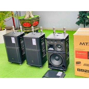 Loa Karaoke Gia Đình Vip LUXURY - Loa Kéo MTMAX 8312 Chip DSP Siêu Hiện Đại, Dàn Karaoke Di Động, Loa 7 Đường Tiếng Bass 30 Công Suất Đến 1000W Kèm 2 Micro UHF Cao Cấp, Nhẹ Hơi, Nâng Giọng | Cất Giọng Lên Bạn Sẽ Không Còn Sự Lựa Chọn