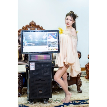 Loa Màn Hình Gập MTMAX TK3979 Bass30 Màn Hình 27inch Góc Nhìn 178 Độ Công Suất 600W Hệ Thống 7 Loa, 3 Đường Tiếng Đi Kèm Cặp Micro Kim Loại Sang Trọng Chống Hú Cao Cấp
