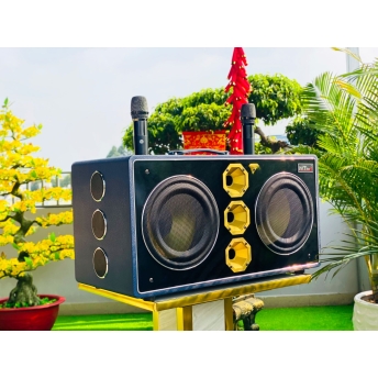 Loa Karaoke Xách Tay Bọc Da Cao Cấp MTMAX V2 Pro 11 Đường Tiếng, Bass Đôi 25CM, 3 Treble, 8 Trung, Công Suất Cực Đại 1500W, Kèm 2 Micro Không Dây Hiện Đại, Chống Hú